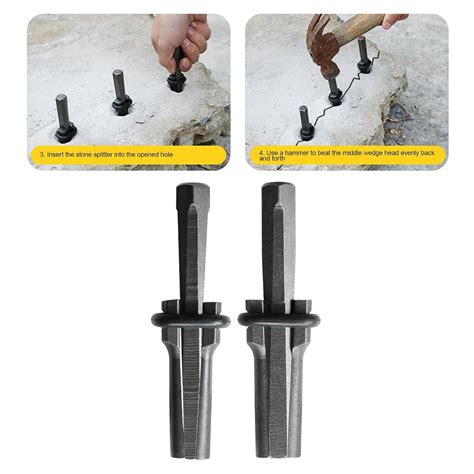 LICHTS Stone Splitter Hand Tools use Heavy Duty Stone 16mm : Amazon.in ...