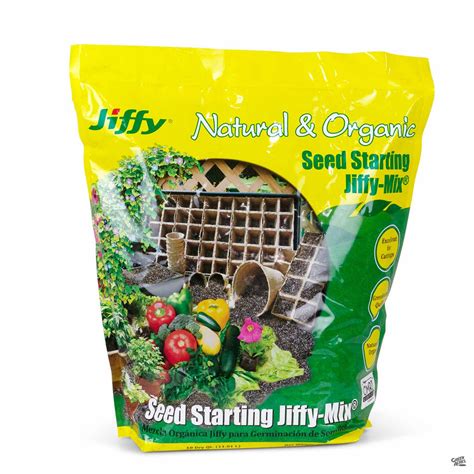 Jiffy® Natural & Organic Seed Starting Jiffy-Mix® — Green Acres Nursery ...