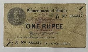 One Rupee First India British Paper Money (Copy) Valuable Gift for Kids ...
