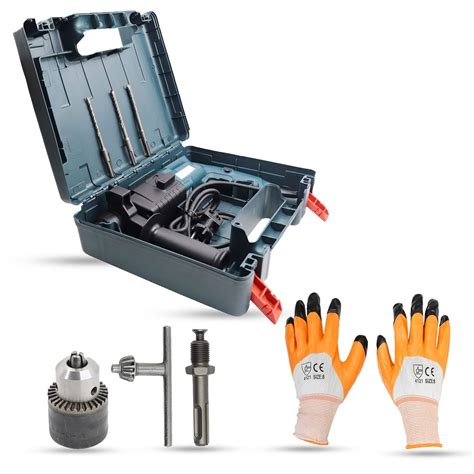 Hillgrove HGCM492M1 20mm Hammer Impact Drill Machine Forward/Reverse ...