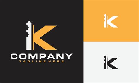 letter K key logo 23231542 Vector Art at Vecteezy