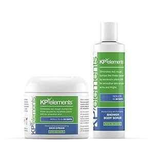 Buy KP Elements Keratosis Pilaris Treatment Cream and Scrub Combo Pack ...