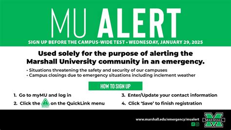 [NOTIFICATION]: MUAlert Testing January 29th - Information Technology