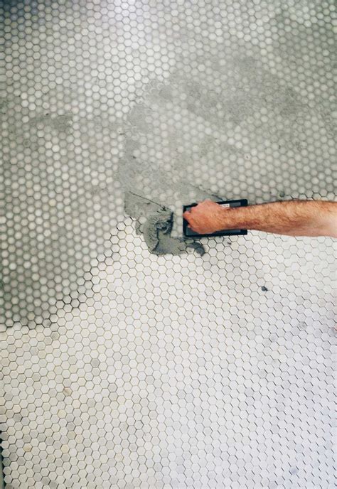 Marble Hex Tile Bathroom Floor – Flooring Ideas