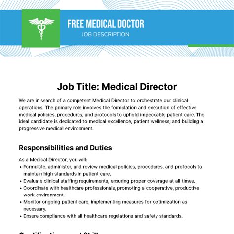 Medical Director at Lillian Hecker blog