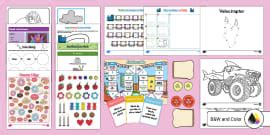 Kindergarten No-Prep Indoor Recess Activity Pack