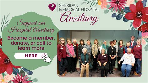 Who is The Sheridan Memorial Hospital Auxiliary? - Sheridan Memorial ...