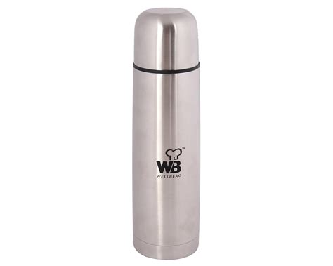 Wellberg Wb-9433 Double Wall Stainless Steel Vacuum Flask, 500ml ...