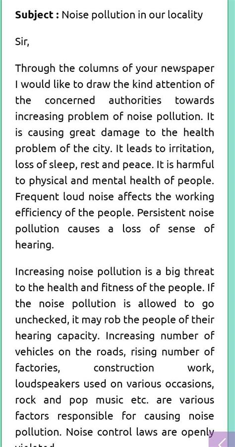 write a letter to the editor of the times of India ,complaining about ...