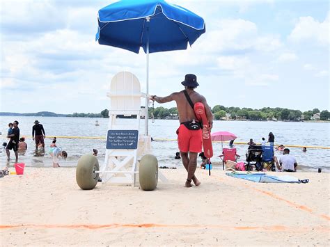 Beach at Ramsey Creek Park: Lake Norman, NC - Eighty MPH Mom