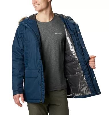 men's columbia penns creek thermal coil hooded parka
