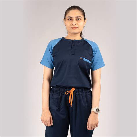 Pro-fit Navy Ocean Dual scrubs – MedTogs Healthcare Apparel LLP