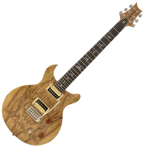 DISC PRS SE LTD Carlos Santana Electric Guitar, Spalted Maple Top ...