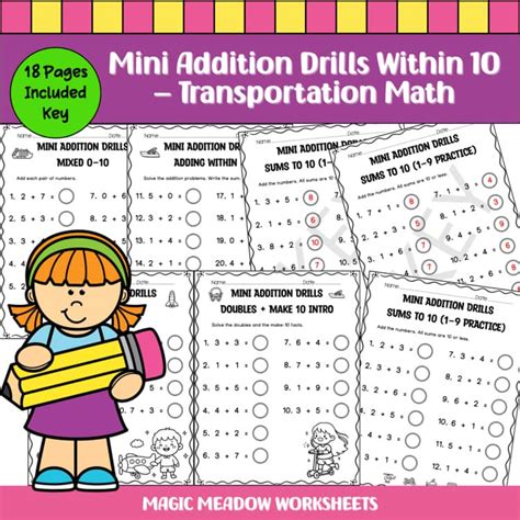 Transportation Math Worksheets 的图像结果