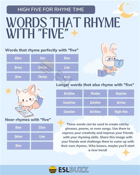 What Are Things That Rhyme With Buck at Lori Birdwell blog