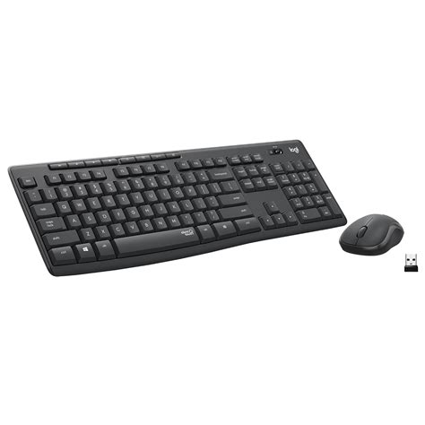 Logitech MK295 Wireless Mouse & Keyboard Combo with SilentTouch ...