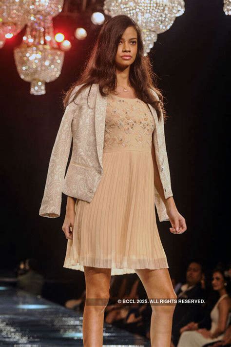 A model walks the ramp during the launch of VERO MODA's limited edition ...