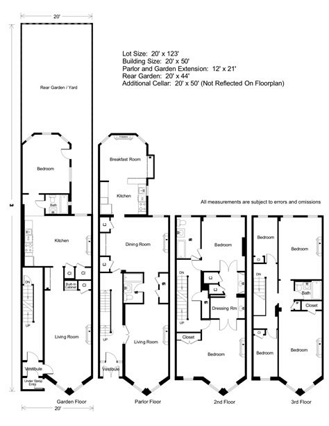 Brownstone Floor Plan