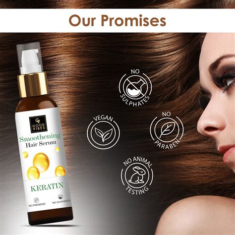Smoothening Hair Serum Keratin – Good Vibes