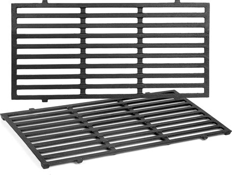 Jakivew 7637 Cast Iron Grill Grates, Compatible with Weber India | Ubuy