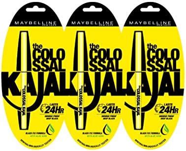 Buy Maybelline New York Kajal, Super Black, Intense Colour, Sharp ...