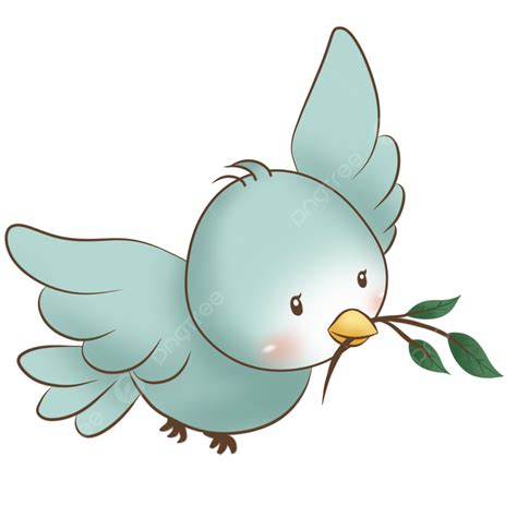 Cute Bird Flying Clipart
