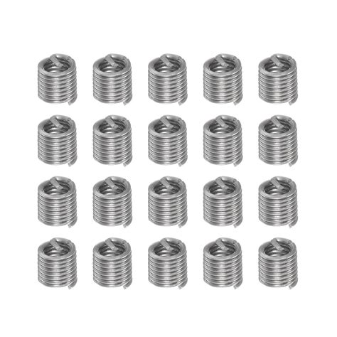 20uds Cable Rosca Inserciones M2.5 x 0.5 2D 5mm 304 Inoxidable Acero ...