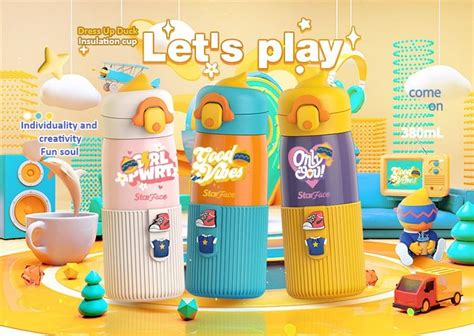 Starface By StarAndDaisy Kids Water Bottle, NON-Toxic Leak Proof ...