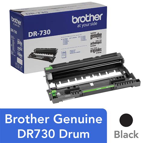 Brother Genuine Drum Unit, DR730, Yields Up to 12,000 Pages, Black – eX ...