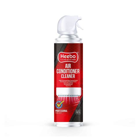 Heebo Foam Based Air Conditioning Cleaner & Disinfectant, 500 Ml, White ...