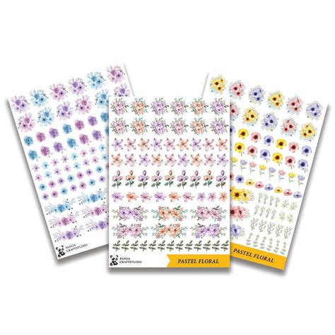 PASTEL FLORAL - Shop Beautiful Pastel Floral Designs – PandaCraftStudio