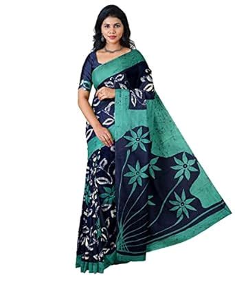 Buy PAL BASTRALAYA Woman's Bengal soft cotton molmol special Hand Batik ...