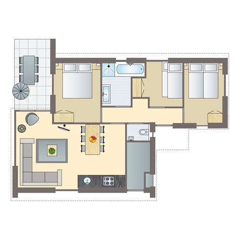 6-person bungalow - Comfort 6B1 on Hof van Saksen
