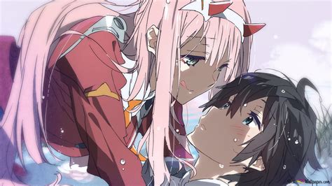 Hiro & Zero Two of Darling in the Franxx II 4K wallpaper download
