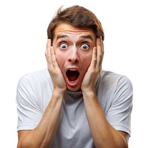 Scared Person PNGs for Free Download