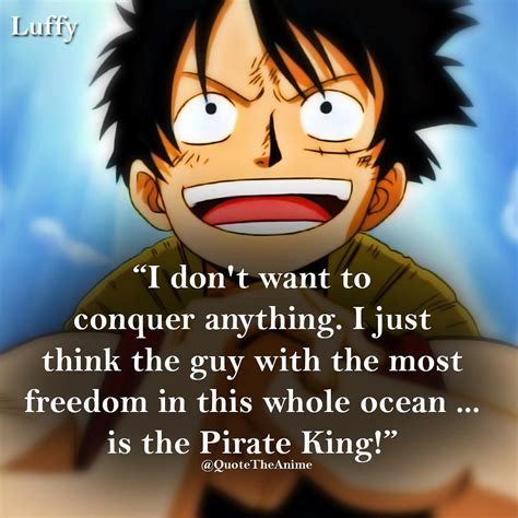 One Piece Luffy Funny Quotes