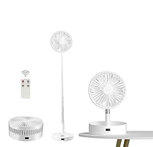 Buy SDYXJ Portable Oscillating Fan Rechargeable, Stand & table fan ...