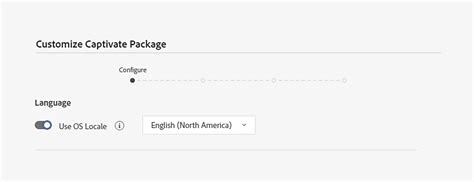 Create Captivate deployment package from Admin Console