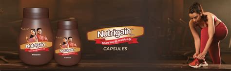 Nutrigain Plus Ayurvedic Weight Gainer Capsules (60 Capsules) : Amazon ...