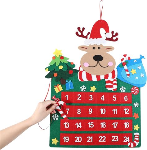 Reindeer Felt Advent Calendar – Project Montessori