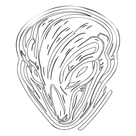 Alien Drawing Outline 的图像结果