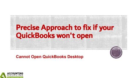 Image result for Cannot Open QuickBooks Desktop