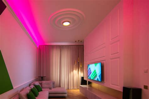 Plafón LED RGBW Air Gold - Tienda Loxone