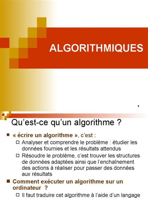 Image result for Algorithme En Informatique