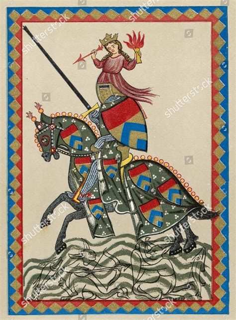 Ulrich Von Liechtenstein 12001278 German Nobleman Editorial Stock Photo ...