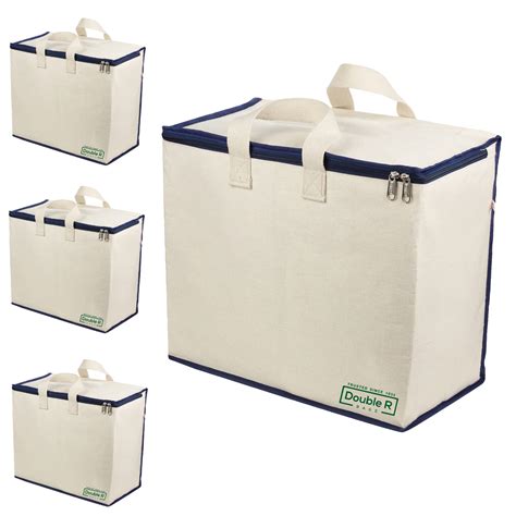 DOUBLE R BAGS Multipurpose Clothes & Grocery Storage Organizer with ...