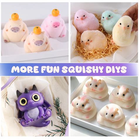 Cat Paw Taba Squishy Kit: Soft Silicone Rubber for Stress-Relief Fun ...