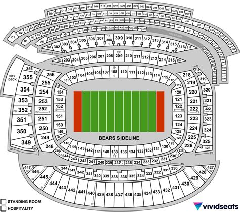 Soldier Field Seating Chart Taylor Swift/t Mobile Arena Seating Map