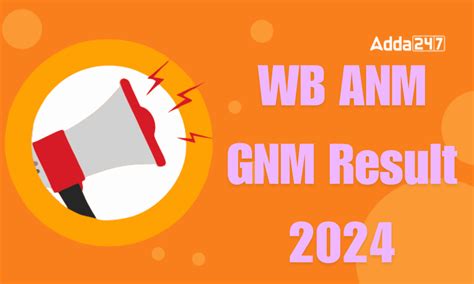 WB ANM GNM Result 2024 Out, Direct Link To Download
