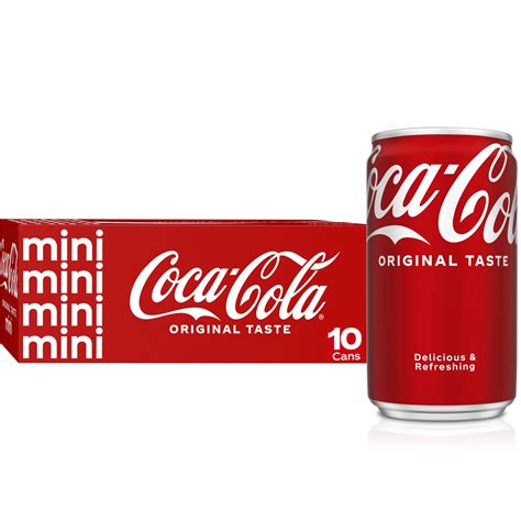 Coke Mini-Can 7.5Oz, 10 Pack - Walmart.com